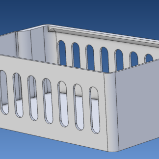 RV Refrigerator Large Door Bin - ASA Replacement